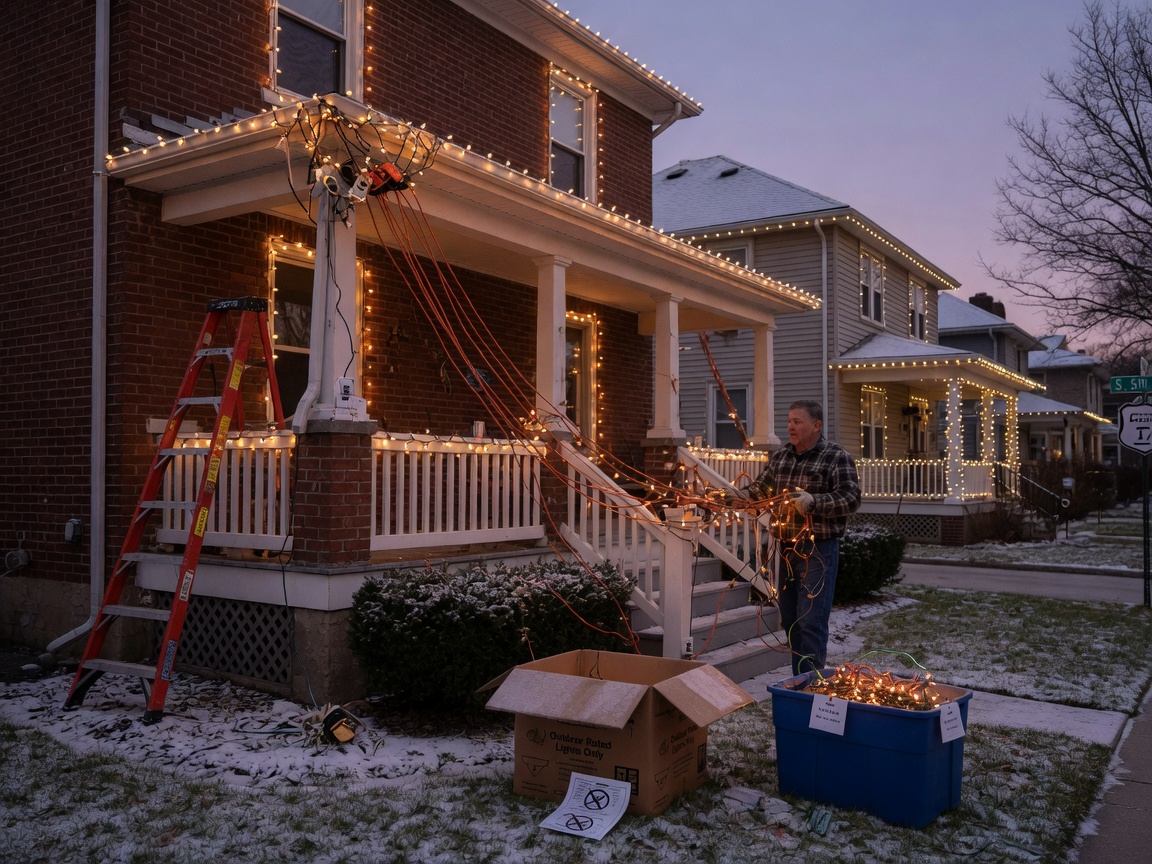 Holiday Lighting Safety Tips for St. Charles Neighborhoods