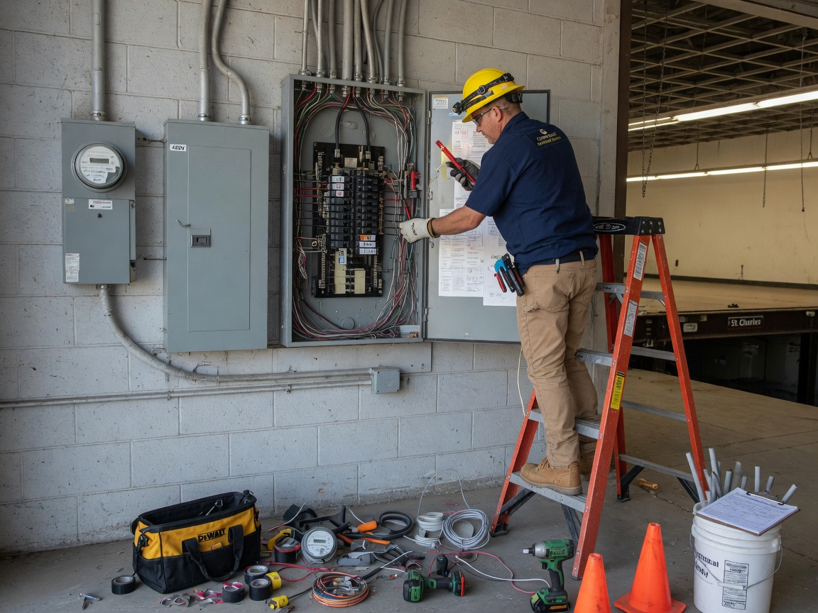 Commercial Electrical Services in St. Charles, IL